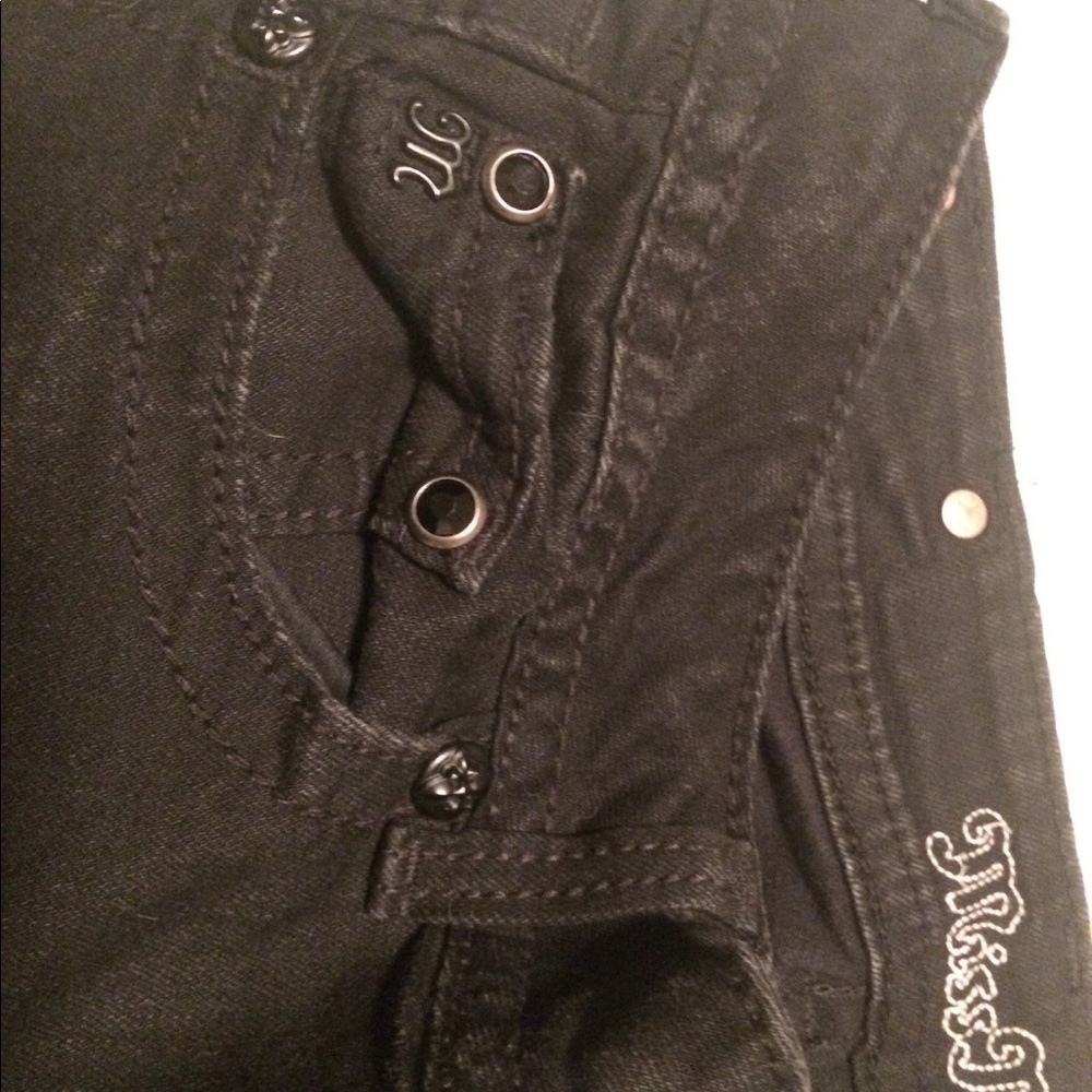 Black miss me jeans